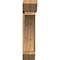Ekena Millwork Thorton Slat Rough Sawn Bracket w/ Offset Brace, Western Red Cedar, 8"W x 28"D x 36"H BKT0806X28X36THR06RWR - alternate 2